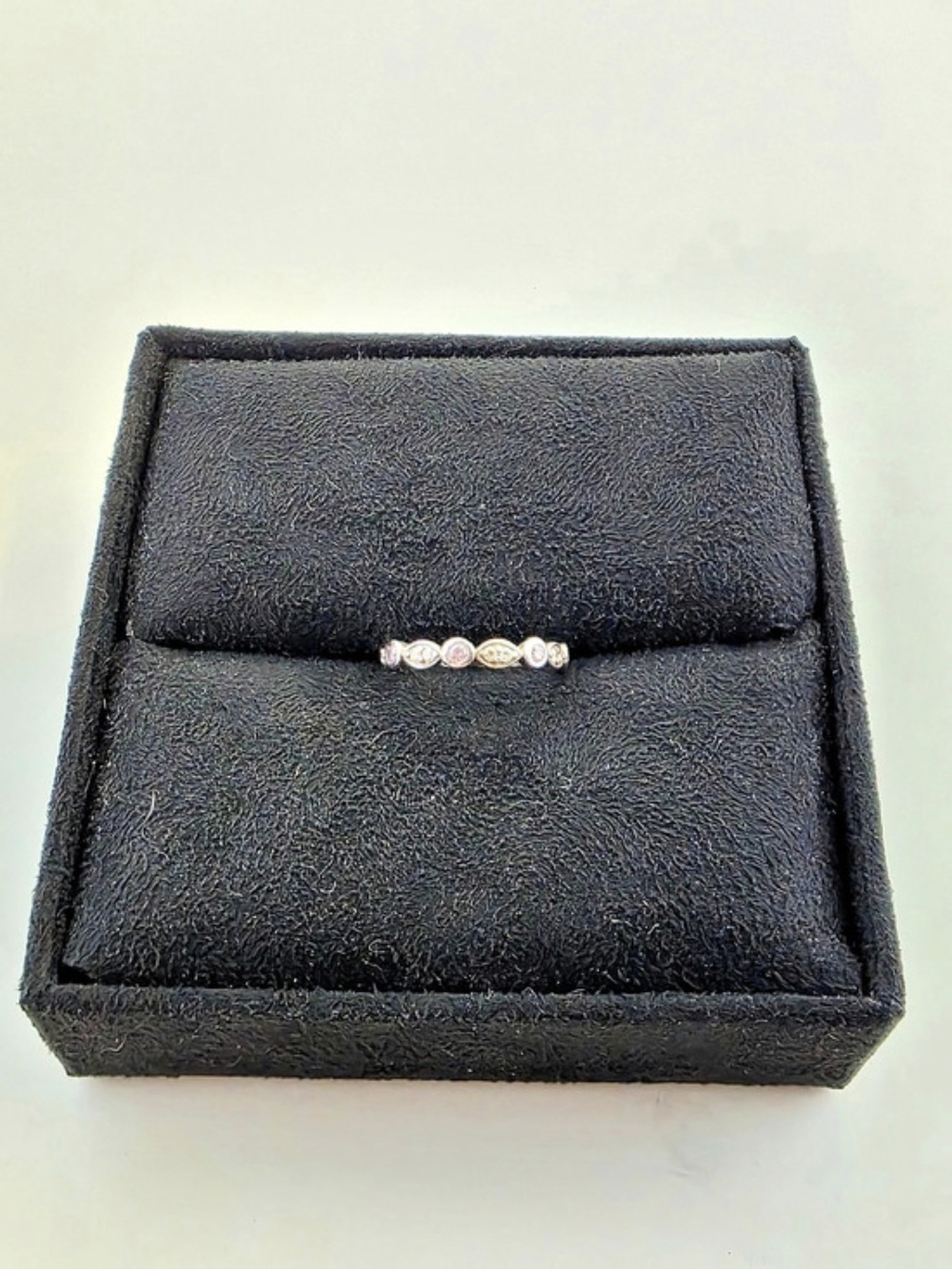 ✨ Sterling Silver Multi-Stone Station Ring ✨
